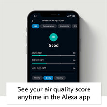 Load image into Gallery viewer, Amazon Smart Air Quality Monitor – Know your air, Works with Alexa– A Certified for Humans Device