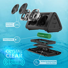 Load image into Gallery viewer, OontZ Angle 3 Bluetooth Speaker, up to 100 ft Wireless Range, Portable Speaker for iPhone, Android Phones, Louder Volume, Crystal Clear Sound, Rich Bass, IPX5 Portable Bluetooth Speaker (Black)
