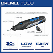Load image into Gallery viewer, Dremel 7350-5 Cordless Rotary Tool Kit, Includes 4V Li-ion Battery and 5 Rotary Tool Accessories - Ideal for Light DIY Projects and Precision Work