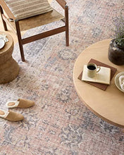 Load image into Gallery viewer, Loloi II Skye Collection SKY-01 Blush / Grey, Traditional 5'-0" x 7'-6" Area Rug