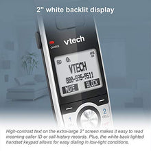 Load image into Gallery viewer, VTech IS8151-5 Super Long Range 5 Handset DECT 6.0 Cordless Phone for Home with Answering Machine, 2300 ft Range, Call Blocking, Bluetooth, Headset Jack, Power Backup, Intercom, Expandable to 12 HS