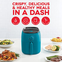 Load image into Gallery viewer, DASH Tasti-Crisp™ Electric Air Fryer + Oven Cooker with Temperature Control, Non-stick Fry Basket, Recipe Guide + Auto Shut Off Feature, 1000-Watt, 2.6 Quart - Teal