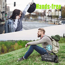 Load image into Gallery viewer, W-KING Bluetooth Speaker, 50W IPX6 Waterproof Loud Speakers Bluetooth Wireless, Large Outdoor Portable Bluetooth Speakers with Subwoofer for Deep Bass/Bluetooth 5.0/Power Bank/40H Play/TF/AUX/NFC/EQ