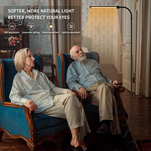 Load image into Gallery viewer, EBEST Led Floor Lamp for Eyelash Extensions Craft Task Lamps Floor Standing Light Adjustable Gooseneck Dimmable lash Light LED Lamp for Eyelash Facial Spa Salon Makeup