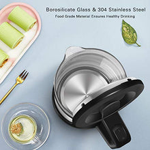 Load image into Gallery viewer, Dezin Electric Kettle with Keep Warm Function, Window-Glass Double Wall Design Electric Tea Kettle, Bicolor LED, 1.5L Hot Water Kettle with Auto Shut-Off and Boil Dry Protection Tech for Coffee, Tea