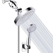 Load image into Gallery viewer, Filtered Shower Head, High Pressure Rainfall Shower Head/Handheld Shower Filter Combo, Luxury Modern Chrome Plated with 60'' Hose Anti-leak with Holder