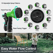 Load image into Gallery viewer, SPECILITE 50ft 304 Stainless Steel Metal Garden Hose, Heavy Duty Water Hoses with 2 Nozzles for Yard, Outdoor - Flexible, Never Kink & Tangle, Puncture Resistant