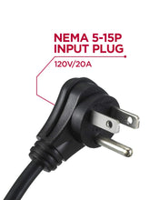 Load image into Gallery viewer, CyberPower CP1500AVRLCD3 Intelligent LCD UPS System, 1500VA/900W, 12 Outlets, 2 USB Ports, AVR, Mini Tower, Black