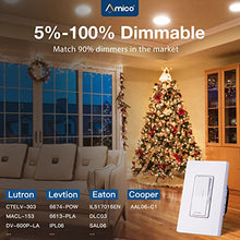 Load image into Gallery viewer, Amico 12 Pack 6 Inch 3CCT Ultra-Thin LED Recessed Ceiling Light with Junction Box, 3000K/4000K/5000K Selectable, 12W Eqv 100W, Dimmable LED Can Lights, 1000LM High Brightness Downlight