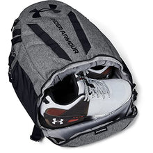 Load image into Gallery viewer, Under Armour Hustle Backpack, Black (002)/Black, One Size Fits All