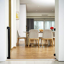 Load image into Gallery viewer, EasyBaby Products Indoor Outdoor Retractable Baby Gate, 33" Tall, Extends up to 55" Wide, Black