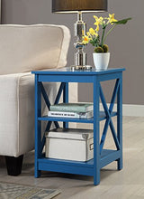 Load image into Gallery viewer, Convenience Concepts Oxford End Table, Blue