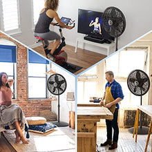 Load image into Gallery viewer, Lasko Elegance & Performance Pedestal Fan, 18 Inch, Black 1827