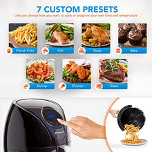 Load image into Gallery viewer, PowerXL Air Fryer 7 QT Maxx Classic, Extra Hot Air Fry, Cook, Crisp, Broil, Roast, Bake, High Gloss Finish, Black (7 Quart) (HF-196DT)