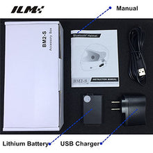 Load image into Gallery viewer, ILM Bluetooth Integrated Modular Flip up Full Face Motorcycle Helmet Sun Shield Mp3 Intercom (XL, Matte Black)