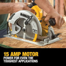 Load image into Gallery viewer, DEWALT Circular Saw, 7-1/4 inch, Pivoting with up to 57 Degree Bevel, Corded (DWE575SB)