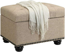 Load image into Gallery viewer, Convenience Concepts 5th Avenue Storage Ottoman
