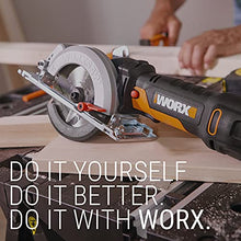 Load image into Gallery viewer, Worx WX439L 4.5 Amp WORXSAW 4.5" Electric Compact Circular Saw