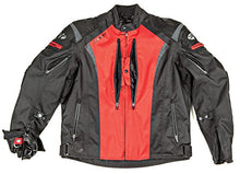 Load image into Gallery viewer, Joe Rocket 1651-5003 Atomic Men's 5.0 Textile Motorcycle Jacket (Black, Medium)