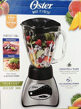 Load image into Gallery viewer, Oster 6812-001 Core 16-Speed Blender with Glass Jar, Black