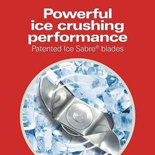 Load image into Gallery viewer, Hamilton Beach Wave Crusher Blender For Shakes and Smoothies With 40 Oz Glass Jar and 14 Functions, Ice Sabre Blades & 700 Watts for Consistently Smooth Results, Black + Stainless Steel (54221)