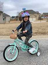 Load image into Gallery viewer, JOYSTAR 12 Inch Kids Bike with Training Wheels for Ages 2-4 Years Old Girls Bike Toddler Bike Beach Cruiser Kids Bicycle Green