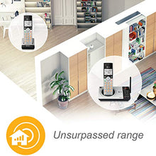 Load image into Gallery viewer, AT&T DECT 6.0 Expandable Cordless Phone with Answering System, Silver/Black with 3 Handsets