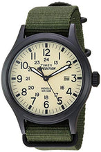 Load image into Gallery viewer, Timex Men's TW4B15500 Expedition Scout 40mm Green/Black/Cream Nylon Slip-Thru Strap Watch
