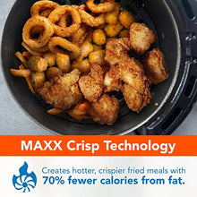 Load image into Gallery viewer, PowerXL Air Fryer 7 QT Maxx Classic, Extra Hot Air Fry, Cook, Crisp, Broil, Roast, Bake, High Gloss Finish, Black (7 Quart) (HF-196DT)