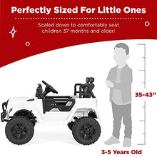 Load image into Gallery viewer, Best Choice Products 12V Kids Ride On Truck Car w/Parent Remote Control, Spring Suspension, LED Lights, AUX Port - White