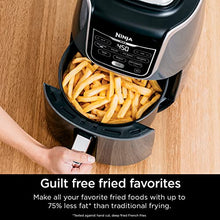 Load image into Gallery viewer, Ninja AF161 Max XL Air Fryer that Cooks, Crisps, Roasts, Bakes, Reheats and Dehydrates, with 5.5 Quart Capacity, and a High Gloss Finish, Grey