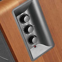 Load image into Gallery viewer, Edifier R1280Ts Powered Bookshelf Speakers - 2.0 Stereo Active Near Field Monitors - Studio Monitor Speaker - 42 Watts RMS with Subwoofer Line Out - Wooden Enclosure