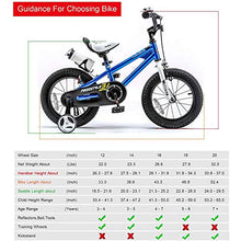 Load image into Gallery viewer, RoyalBaby Kids Bike Boys Girls Freestyle BMX Bicycle With Kickstand Gifts for Children Bikes 20 Inch Blue