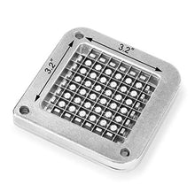 Load image into Gallery viewer, New Star Foodservice 42306 Commercial Grade French Fry Cutter with Suction Feet, 3/8", Green