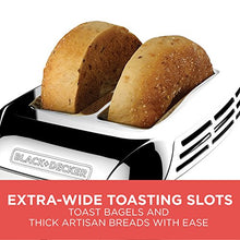 Load image into Gallery viewer, BLACK+DECKER TR3500SD Rapid Toast 2-Slice Toaster, Stainless Steel