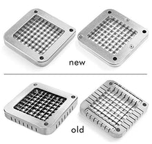 Load image into Gallery viewer, New Star Foodservice 42306 Commercial Grade French Fry Cutter with Suction Feet, 3/8", Green