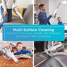 Load image into Gallery viewer, BLACK+DECKER Dustbuster Handheld Vacuum, Cordless, AdvancedClean+, White (HHVK320J10)