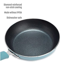 Load image into Gallery viewer, Goodful Premium Nonstick Pots and Pans Set, Diamond Reinforced Non-Stick Coating, Made Without PFOA, Dishwasher Safe, 12-Piece, Turquoise