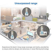 Load image into Gallery viewer, AT&T DL72319 DECT 6.0 3-Handset Cordless Phone for Home with Connect to Cell, Call Blocking, 1.8" Backlit Screen, Big Buttons, intercom, and Unsurpassed Range