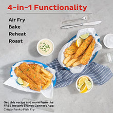 Load image into Gallery viewer, Instant Vortex 5.7QT Large Air Fryer Oven Combo (90 Recipes in App), Customizable Smart Cooking Programs, Nonstick and Dishwasher-Safe Basket, Black