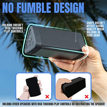 Load image into Gallery viewer, OontZ Angle 3 Bluetooth Speaker, up to 100 ft Wireless Range, Portable Speaker for iPhone, Android Phones, Louder Volume, Crystal Clear Sound, Rich Bass, IPX5 Portable Bluetooth Speaker (Black)