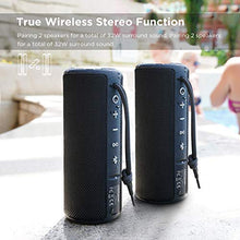 Load image into Gallery viewer, MIATONE Outdoor Portable Bluetooth Speakers Waterproof Wireless Speaker for Camping (Black)