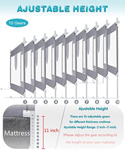 Load image into Gallery viewer, Bed Rail for Toddlers 58" L, Infant Safety Bed Guardrail, Baby Protector Rail with Breathable Fabric Queen Size Bed (58"- Pack of 1)