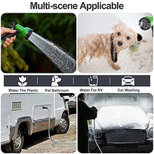 Load image into Gallery viewer, SPECILITE 50ft 304 Stainless Steel Metal Garden Hose, Heavy Duty Water Hoses with 2 Nozzles for Yard, Outdoor - Flexible, Never Kink & Tangle, Puncture Resistant
