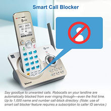 Load image into Gallery viewer, AT&T DL72319 DECT 6.0 3-Handset Cordless Phone for Home with Connect to Cell, Call Blocking, 1.8" Backlit Screen, Big Buttons, intercom, and Unsurpassed Range