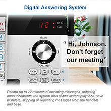 Load image into Gallery viewer, VTECH IS8121-2 Super Long Range up to 2300 Feet DECT 6.0 Bluetooth 2 Handset Cordless Phone for Home with Answering Machine, Call Blocking, Connect to Cell, Intercom and Expandable to 5 Handsets
