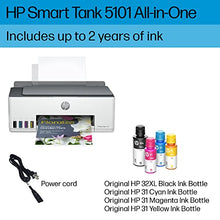 Load image into Gallery viewer, HP Smart-Tank 5101 Wireless All-in-One Ink-Tank Printer with up to 2 Years of Ink Included (1F3Y0A),White