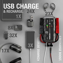 Load image into Gallery viewer, NOCO Boost HD GB70 2000 Amp 12-Volt UltraSafe Lithium Jump Starter Box, Car Battery Booster Pack, Portable Power Bank Charger, and Jumper Cables for Up to 8-Liter Gasoline and 6-Liter Diesel Engines