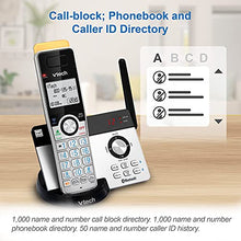 Load image into Gallery viewer, VTECH IS8121-2 Super Long Range up to 2300 Feet DECT 6.0 Bluetooth 2 Handset Cordless Phone for Home with Answering Machine, Call Blocking, Connect to Cell, Intercom and Expandable to 5 Handsets