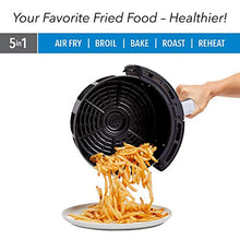 Load image into Gallery viewer, PowerXL Air Fryer 7 QT Maxx Classic, Extra Hot Air Fry, Cook, Crisp, Broil, Roast, Bake, High Gloss Finish, Black (7 Quart) (HF-196DT)